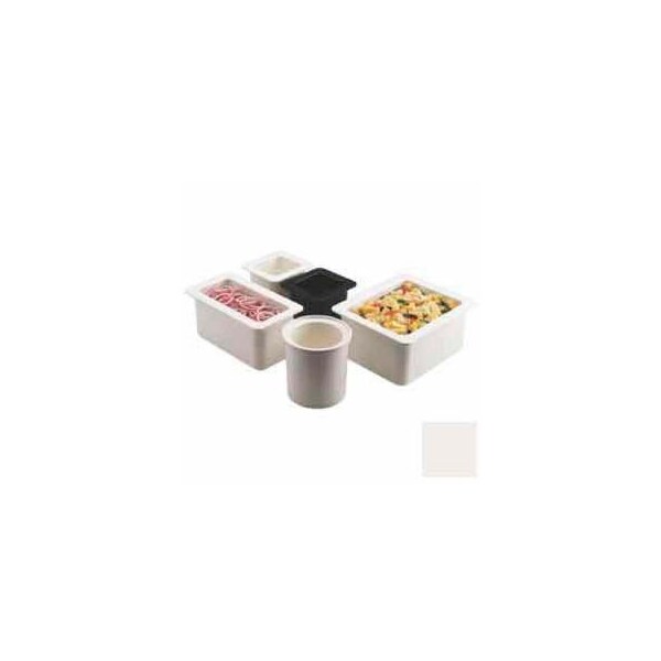 Cambro 36CF148 - ColdFest Food Pan, 1/3 Size, 6" Deep, Stackable, White, NSF